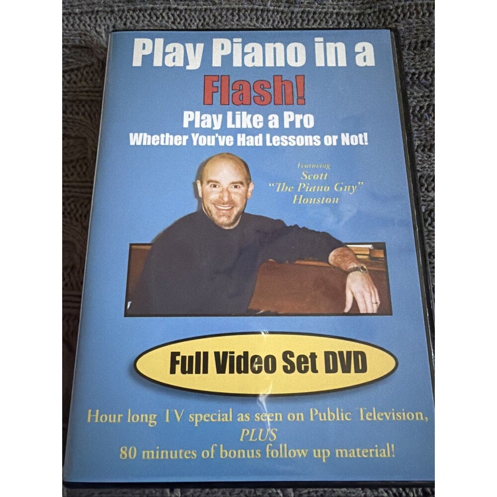 Play Piano in a Flash! Full Video Set DVD
